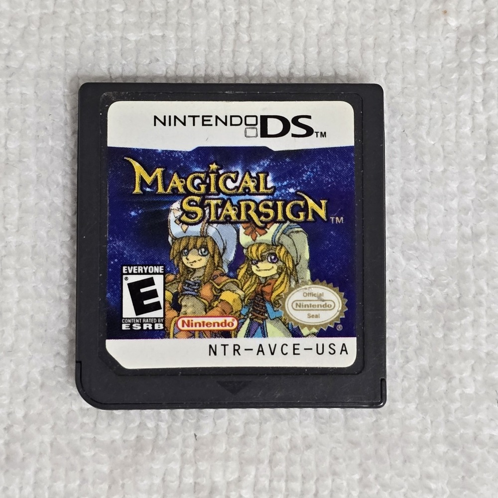 Magical Starsign‎ (Nintendo DS, 2006) CIB Complete with Manual - Picture 5 of 12